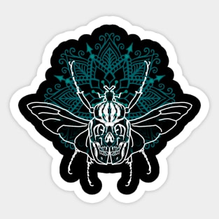 Beetle Mandala Sticker